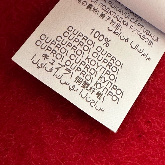 Brunello Cucinelli Womens Monili Collar Poppy Coat WOMENS SZ IT 40 / US 4 - Picture 15 of 16